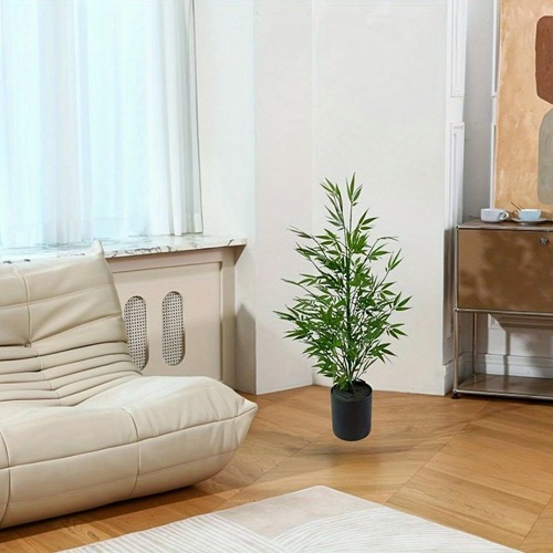 笹 人工観葉植物 高さ ８１cm 人工竹の葉の木 フェイク竹の葉 フェイク植物