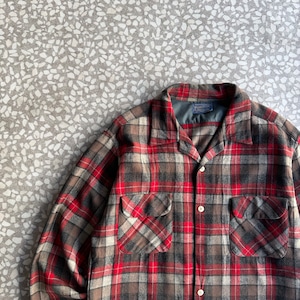 PENDLETON / 70’s Wool Board Shirt size XL