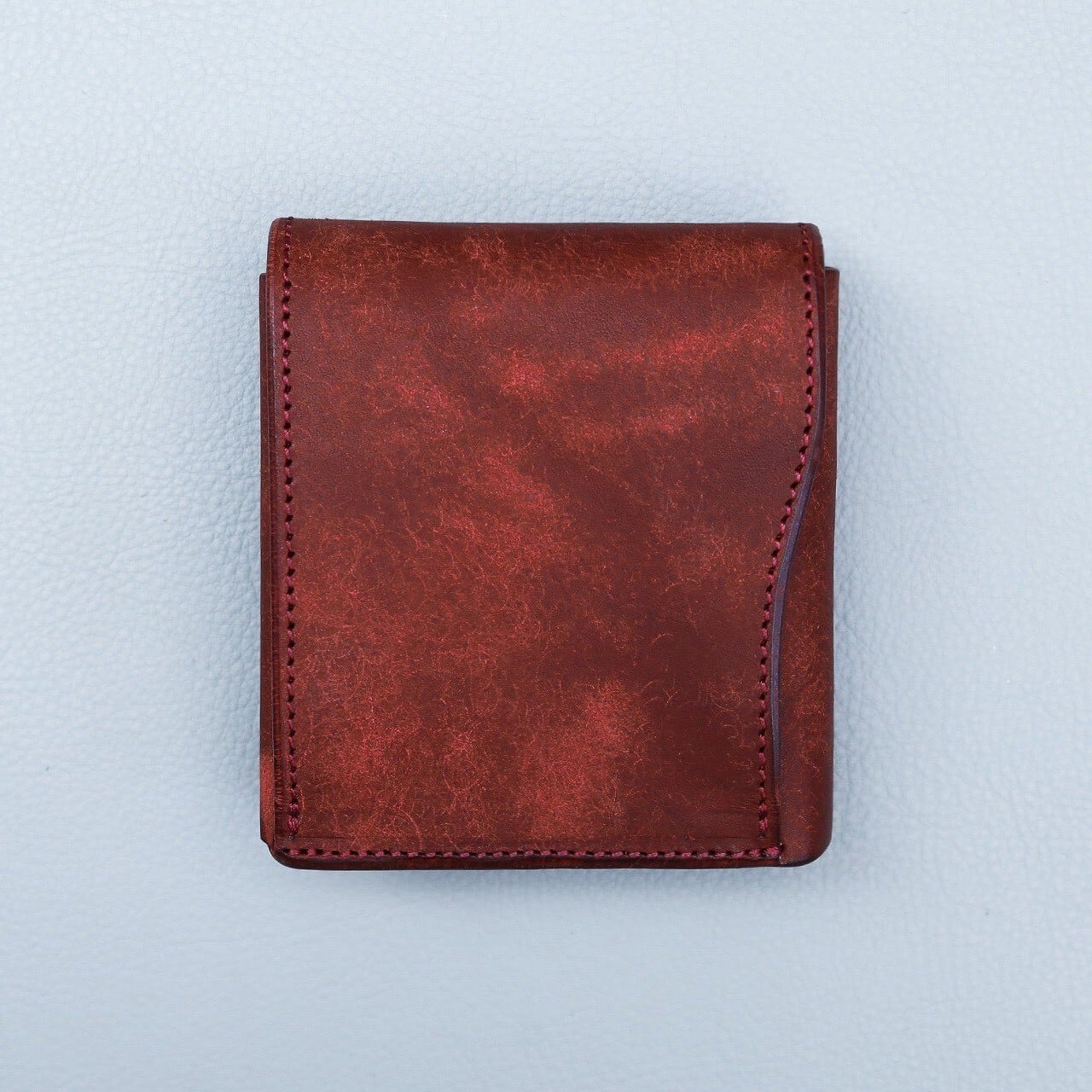 Iru×IKENOHATA GINKAWATEN】PUEBLO LEATHER GARSON WALLET