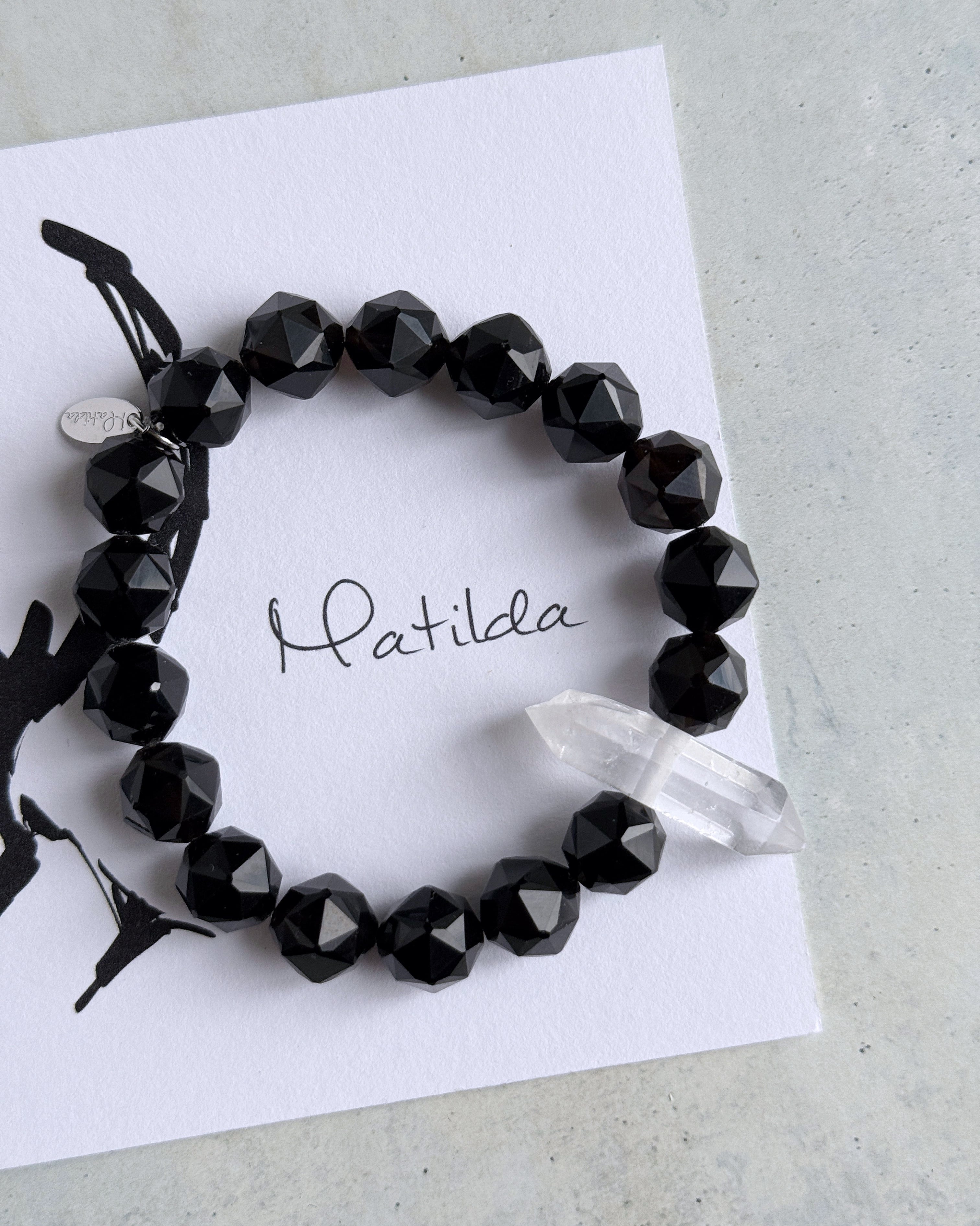 Morion bracelet(クォーツ)