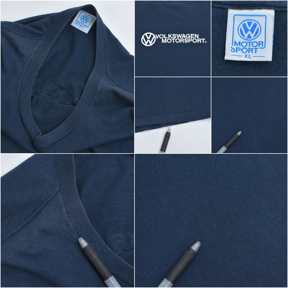 90～00s Volkswagen Motorsport フォルクスワーゲン 企業ロゴ Tシャツ