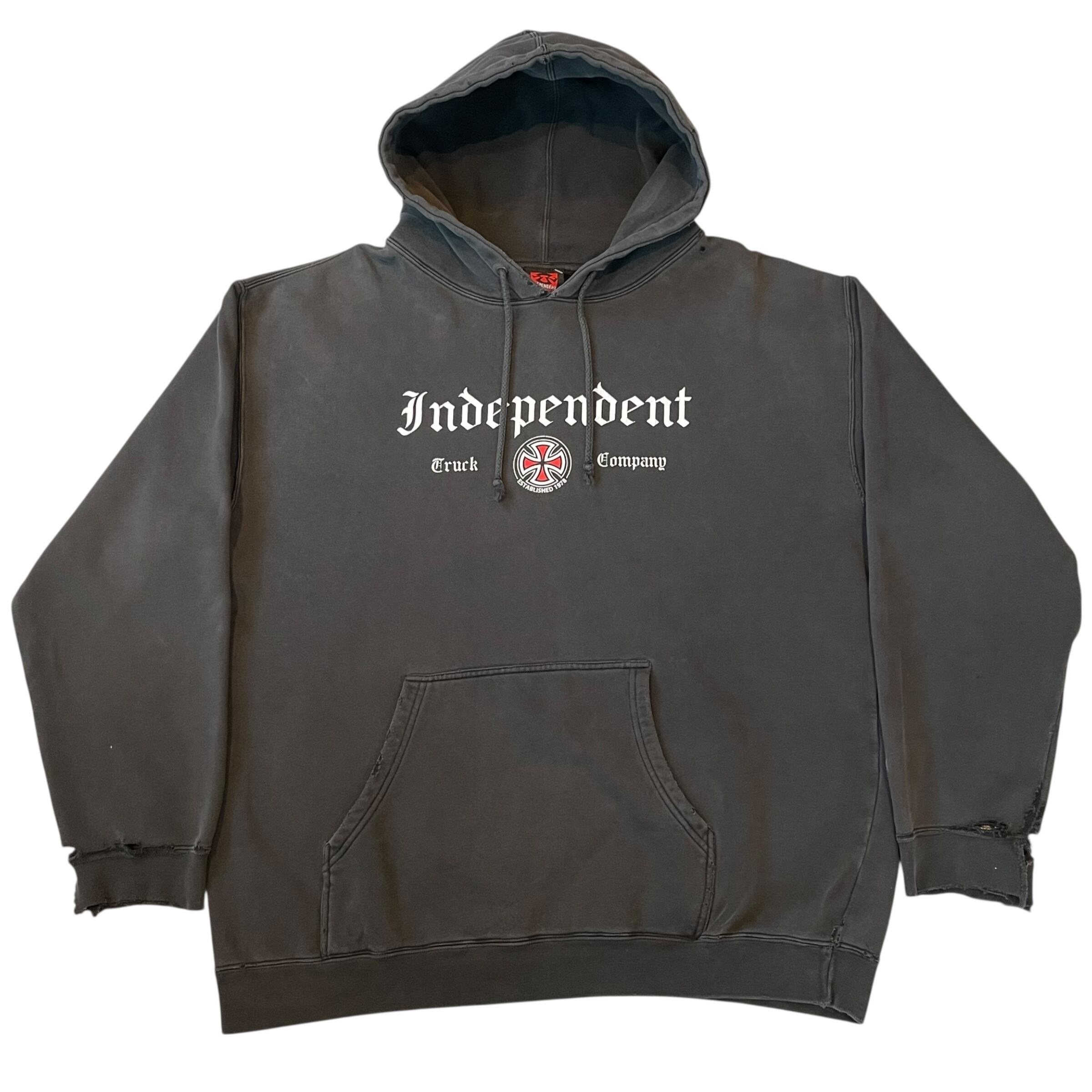 00s INDEPENDENT "Old english logo" Sweat hoodie