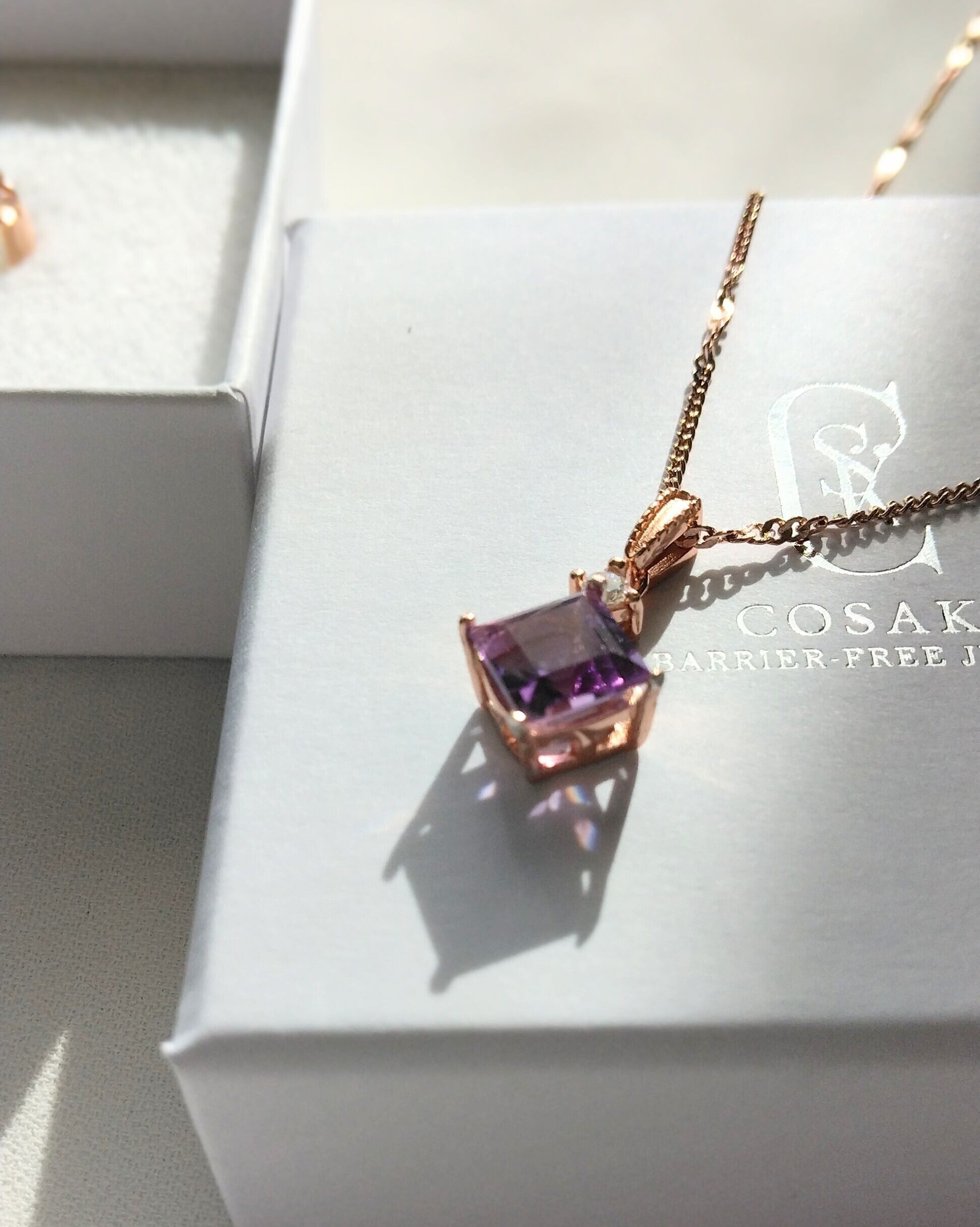 ネックレス 2月誕生石アメシスト | Cosaka.jewelry ネックレス 2月誕生石アメシスト | Cosaka.jewelry