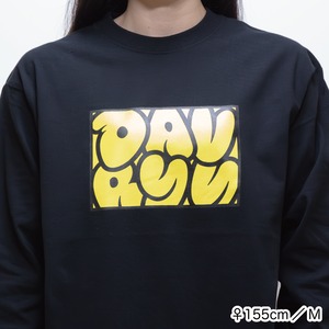 DAVRYU pakkun LS TEE [ブラック]