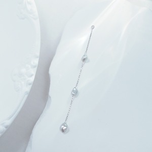 あこやケシパールWG片耳ピアスチャーム 【WEB限定】A55729/B55732/C55755/D55756