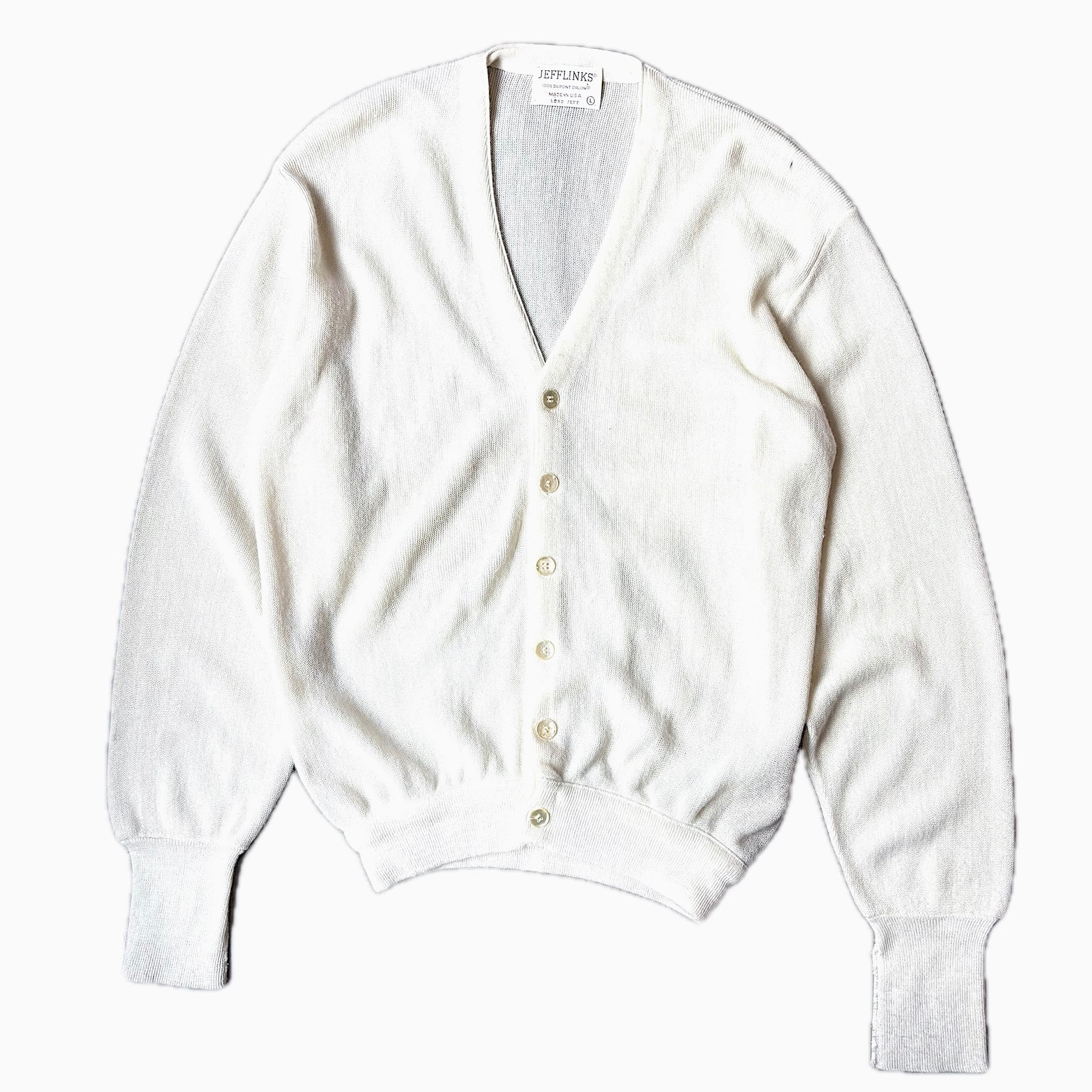 Vintage 60's【Parker】Alpaca Knit Cardigan | Antler