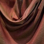 ストール　シルクストール　カンボジアシルク　ゴールデンシルク　エンジ　秋冬ファッション