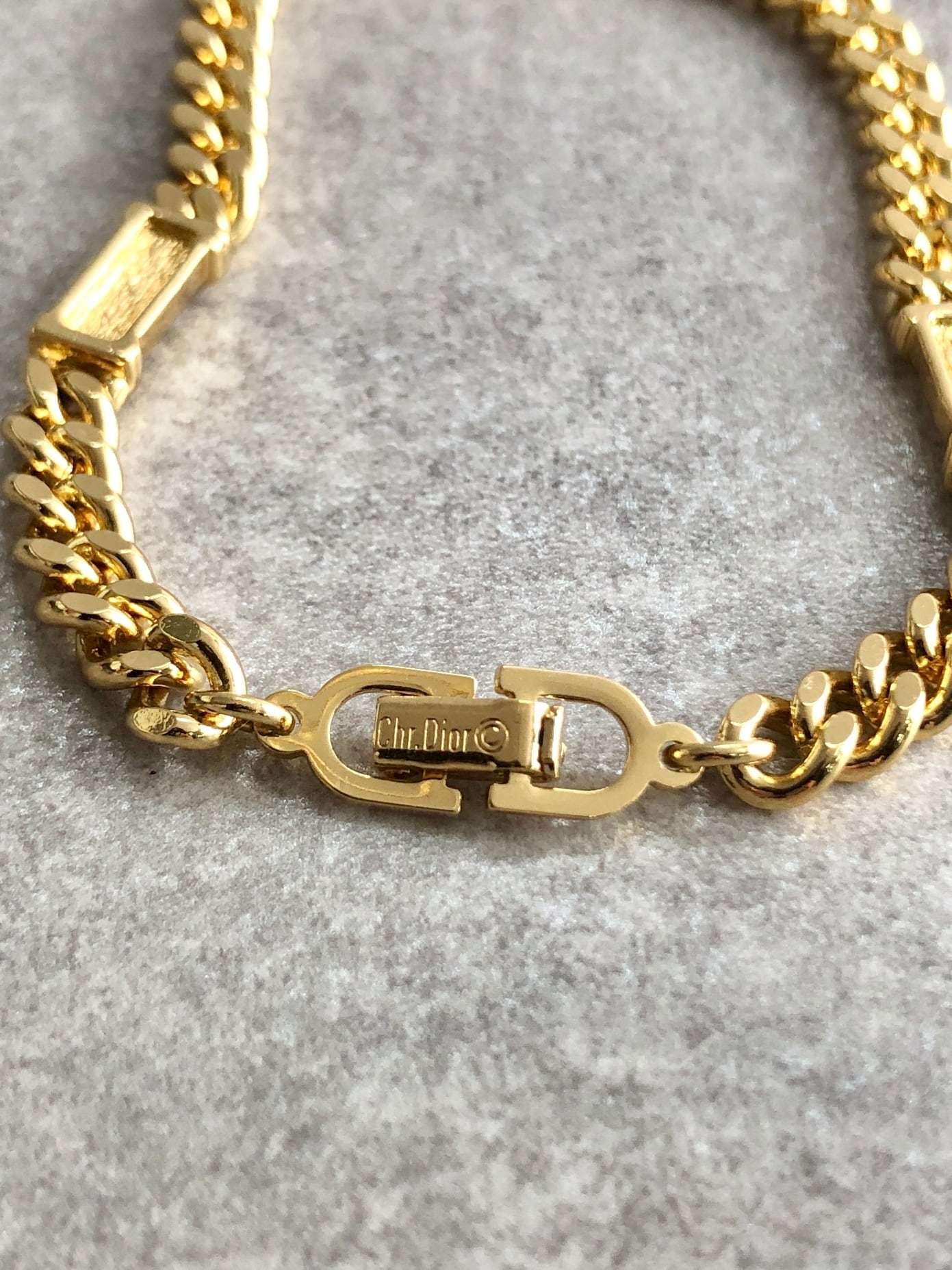 Christian Dior クリスチャン ディオール ブレスレット ゴールド DIOR
