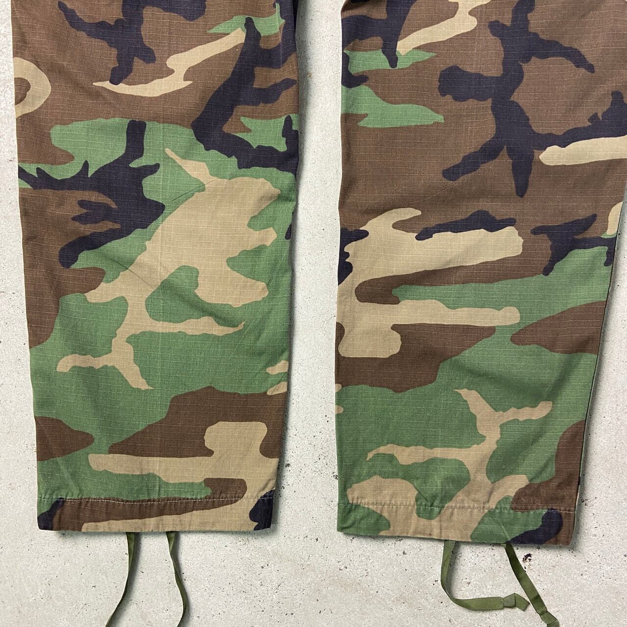 90年代 U.S.ARMY 米軍実品 ウッドランドカモ BDU カーゴパンツ SMALL