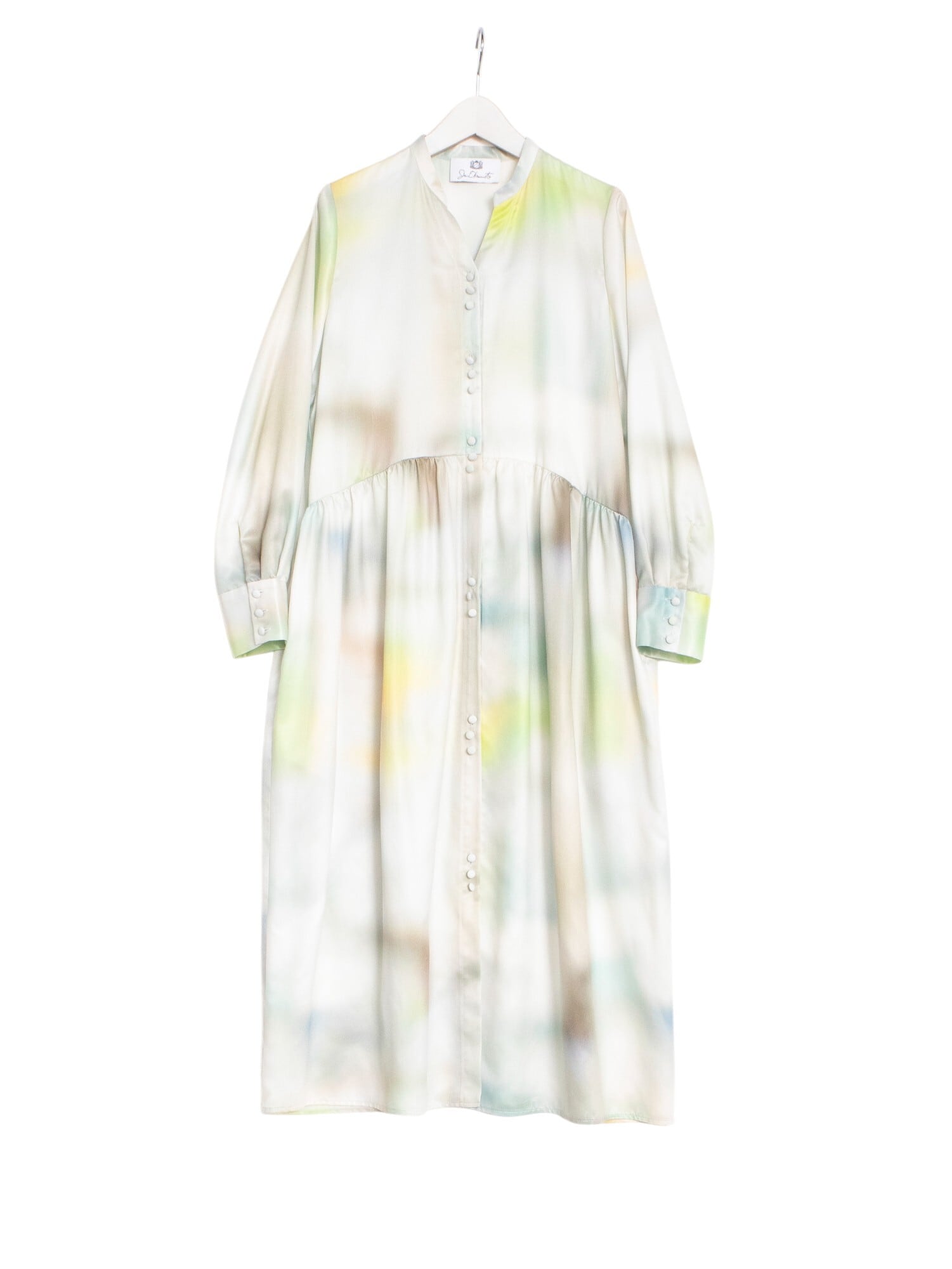 オーロラのように揺らめくワンピース | RO-33287_BLACK | JUN OKAMOTO