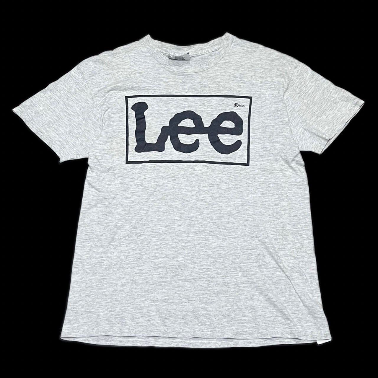 90s　ヴィンテージ　ロゴTシャツ　Lee リー　トライアングル　霜降り