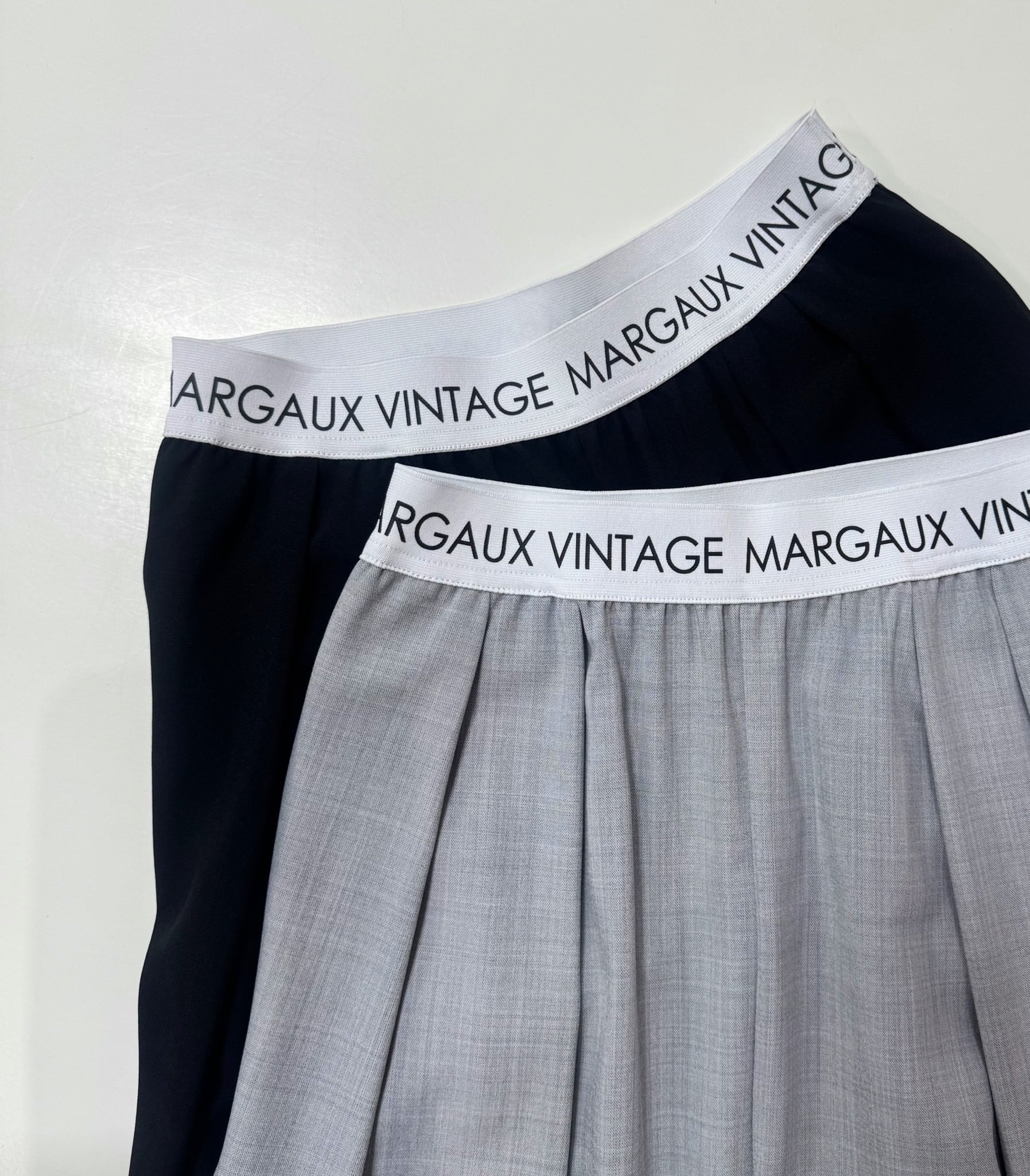 MARGAUX VINTAGE マルゴーヴィンテージ ウエストロゴタックパンツ PT
