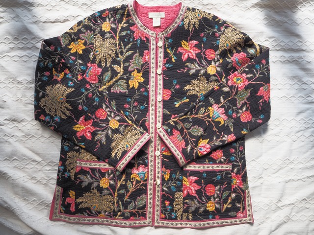 INDIA reversible quilting jacket