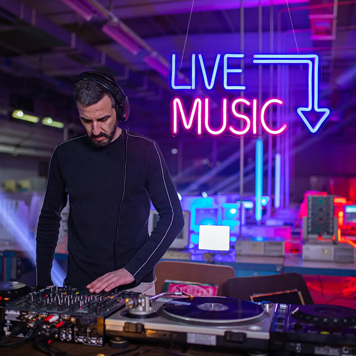 live musicネオンサイン 音楽ネオンライトサイン ネオンバー live musicネオンサイン 音楽ネオンライトサイン ネオンバー