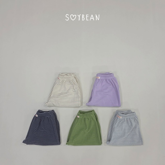 【取寄】soybean｜stripe balloon jogger pants｜ストライプバルーンジョガー｜XS-JM｜kids&jr｜26 autumn