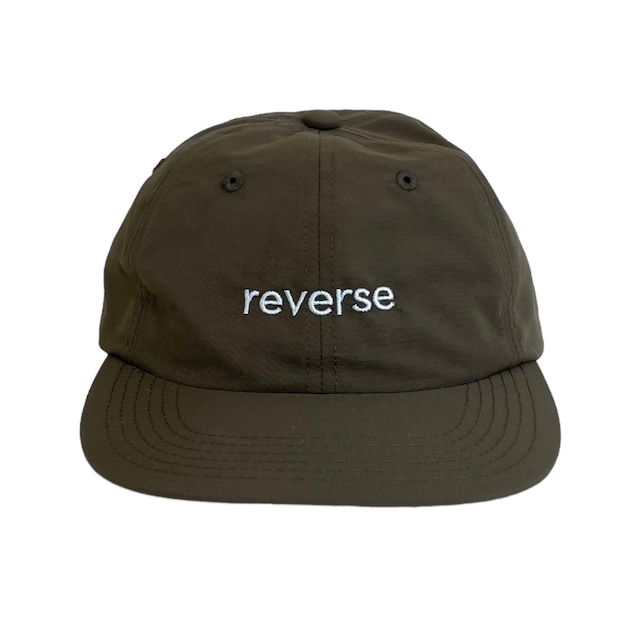 Reverse Original - 6panel Nylon Cap - Olive