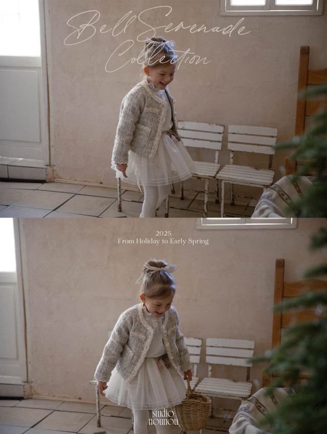 【予約商品】2025 冬 新作 STUDIO NOUNOU スタジオヌヌ キャロルシャースカート