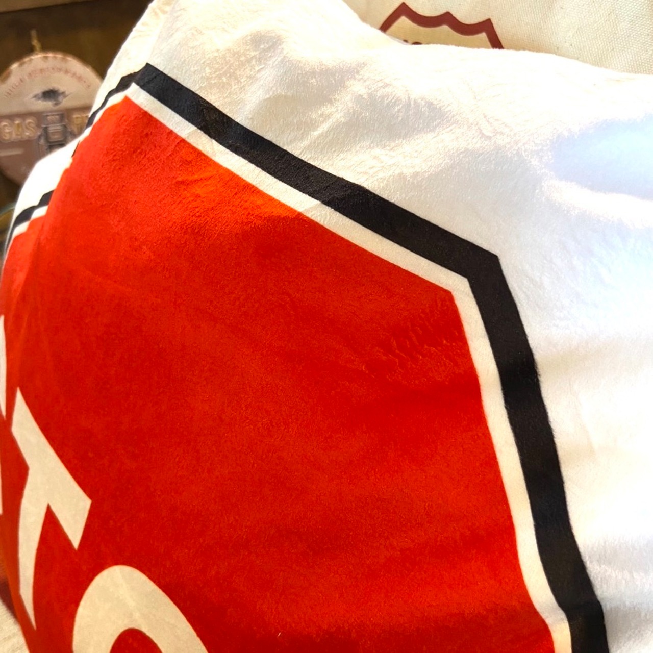 アメリカンサインクッション STOP