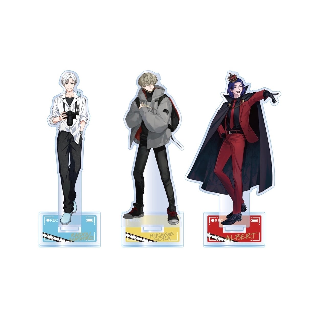 アクリルスタンド(全3種) | 雷堂ましろOFFICIAL GOODS