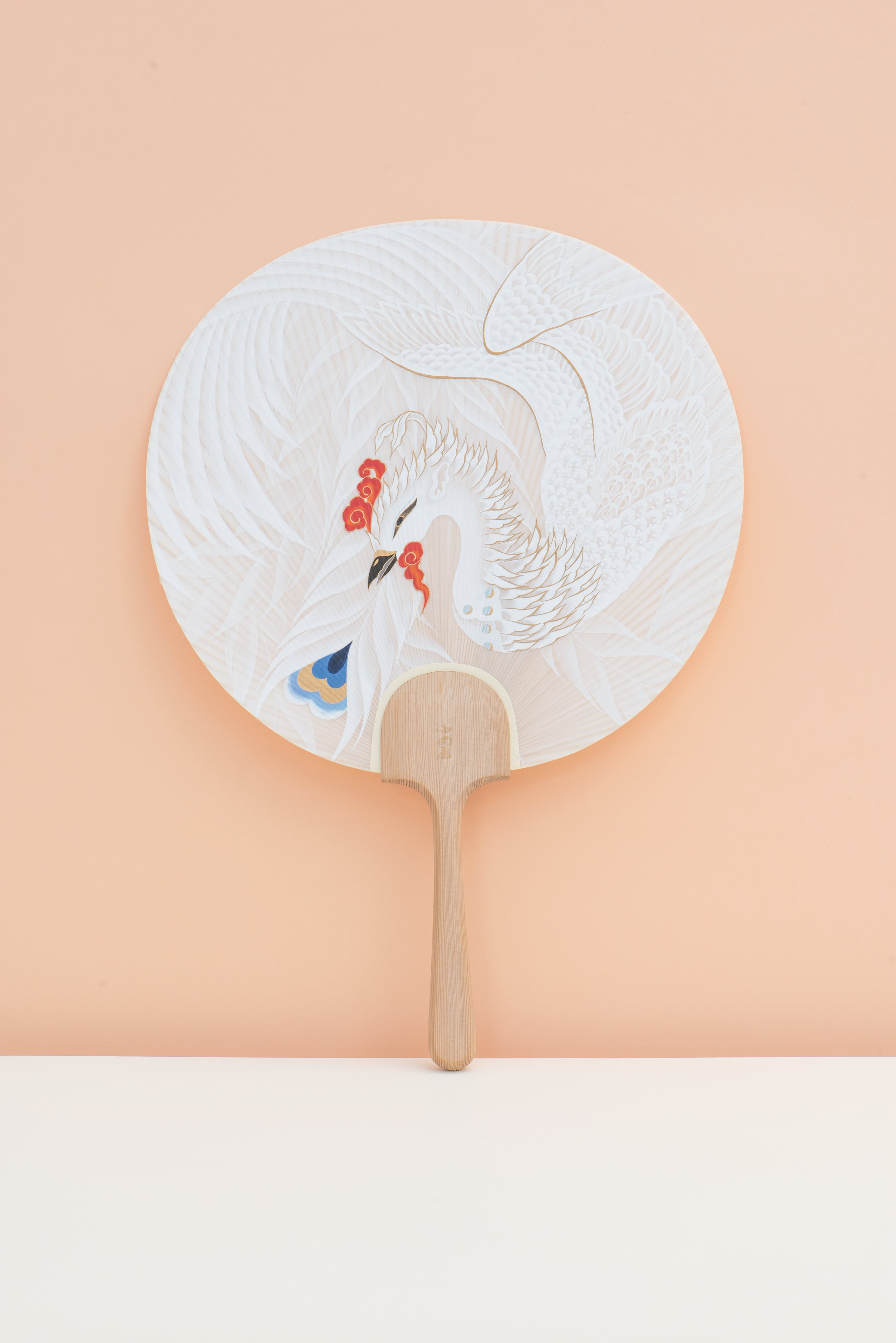 小丸屋住井 源氏物語 売れ筋 京うちわ 特大型 小丸屋住井 源氏物語 京