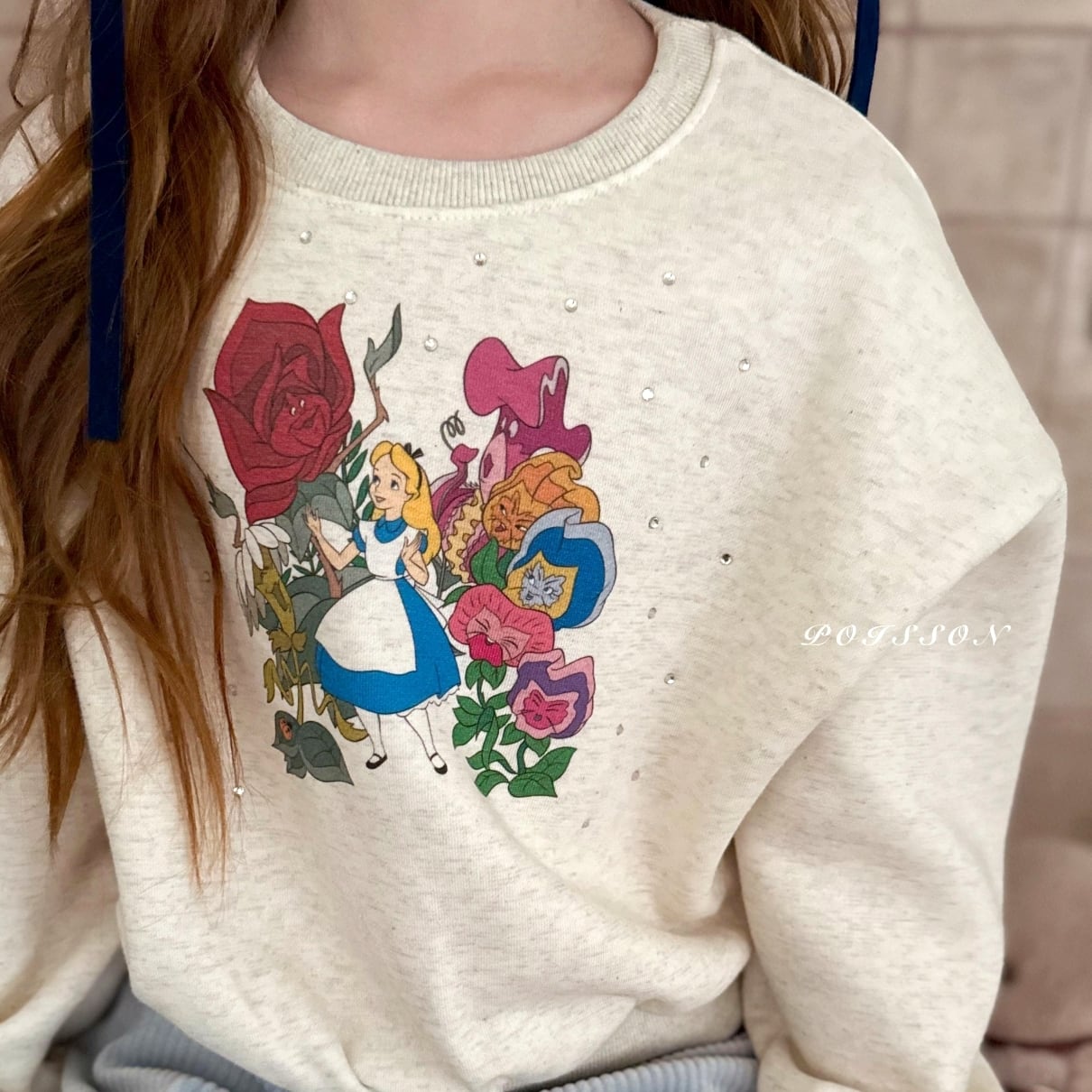 «予約»«ジュニアサイズあり»«poisson» フラワーアリスmtm 2colors