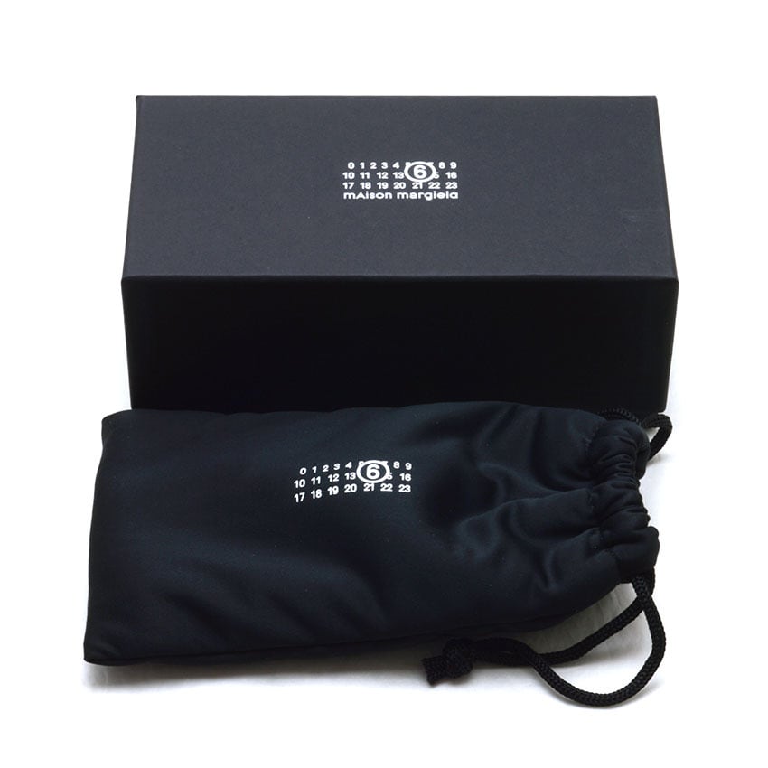 MM6 Maison Margiela / Lunettes5 / Noir Black Azure / IF5 ブラック