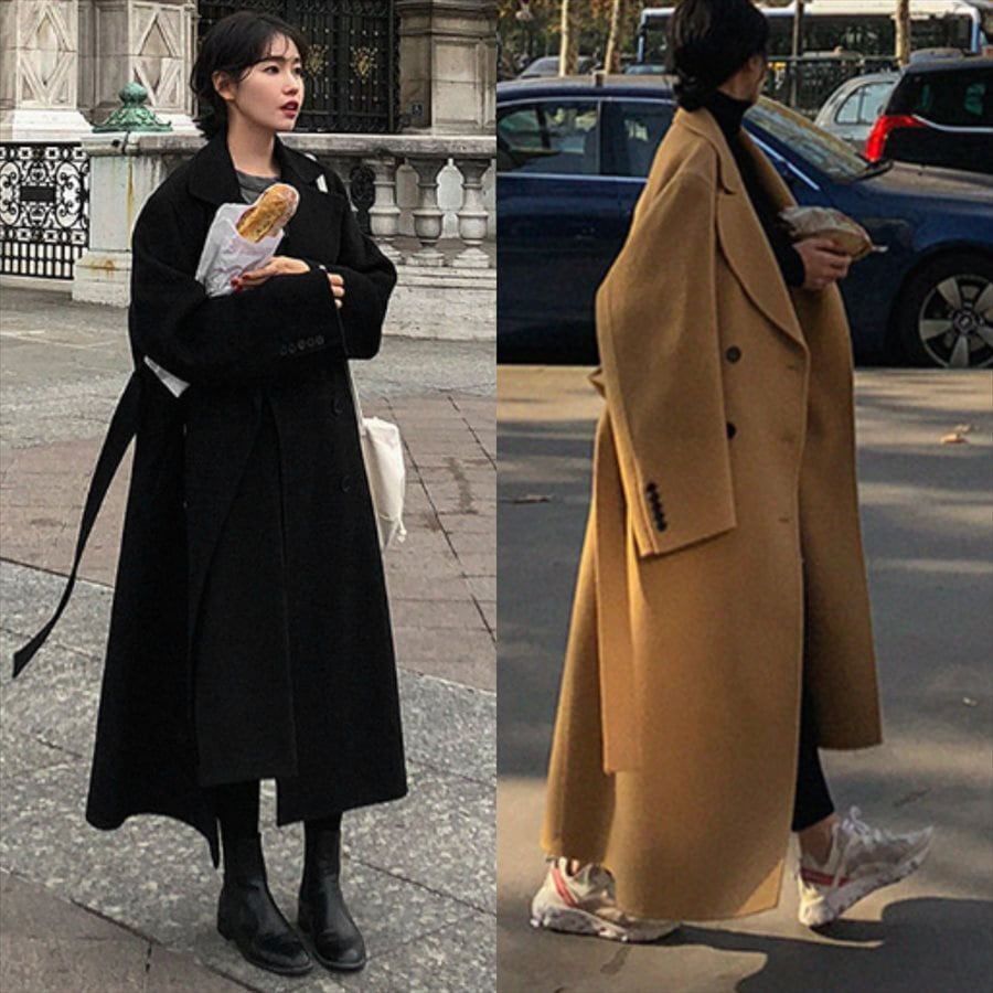 レディース 新品未使用タグ付き ELIN Solid no collar coat 36