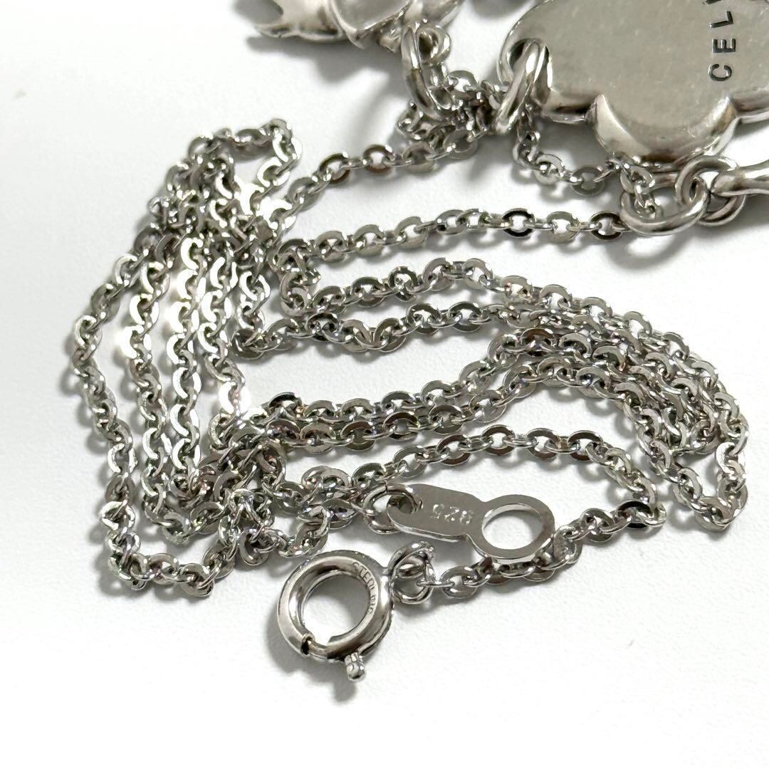 希少】セリーヌ レディース ペンダント ネックレス ゾウ ルビー