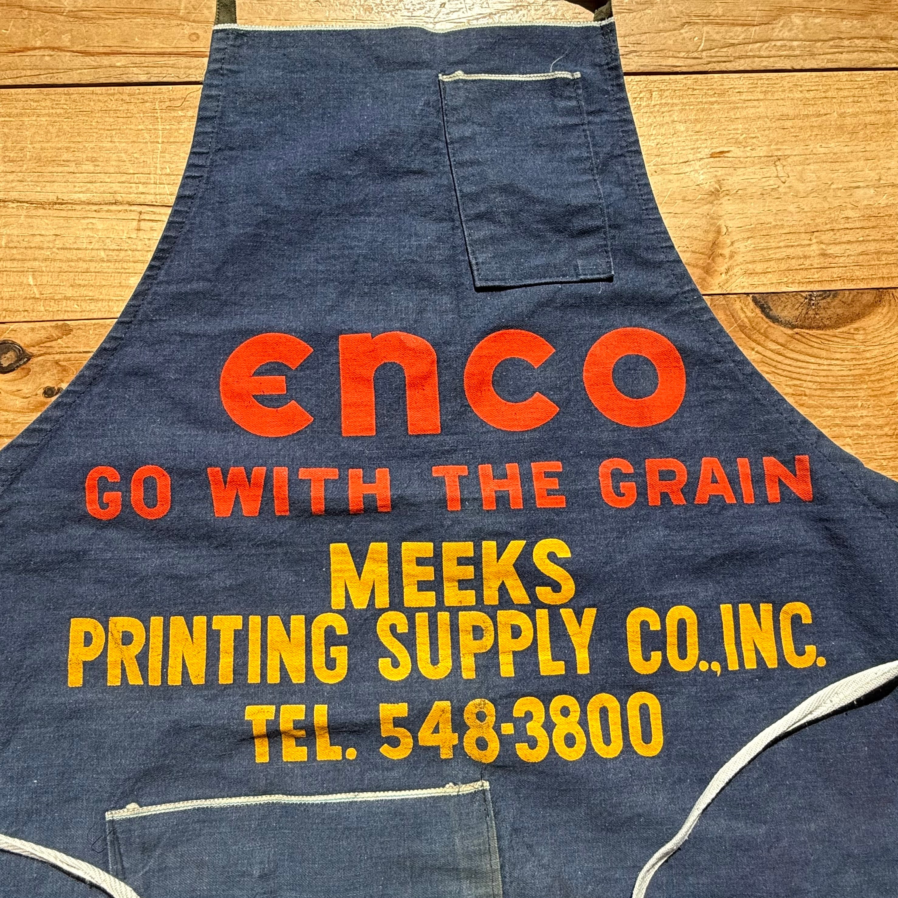 Vintage Denim Apron（Enco） デニムエプロン ビンテージ ハンドメイド