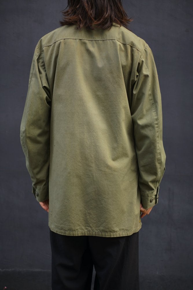 USARMY] Jungle Fatigue Military Jacket Medium-Long [1968s] Vintage
