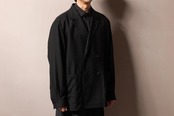 山内 / アラシャンカシミアシャドウチェック・ダブルシャツジャケット