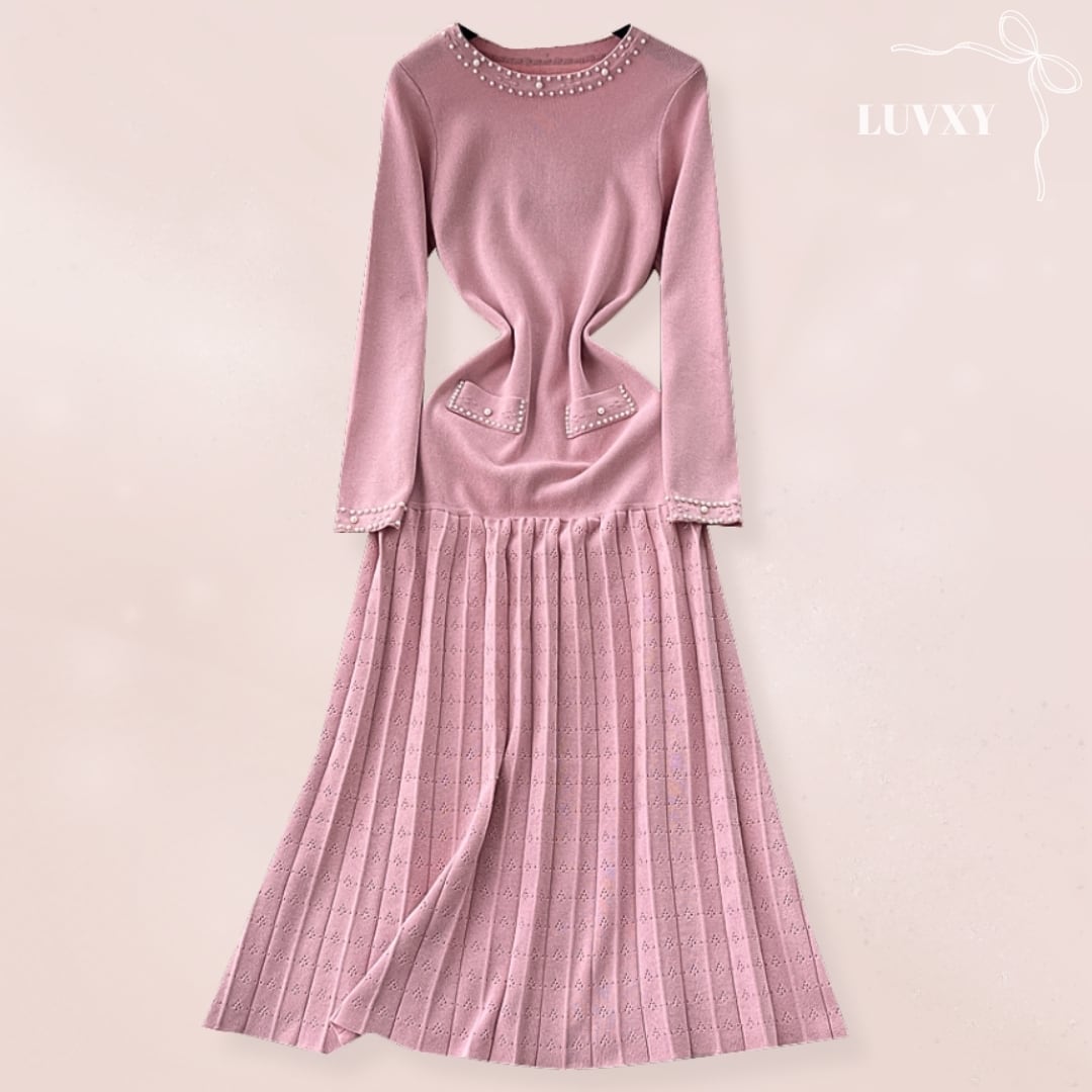 ルミエール・ロング ― エアリーニットドレス ♥LA158