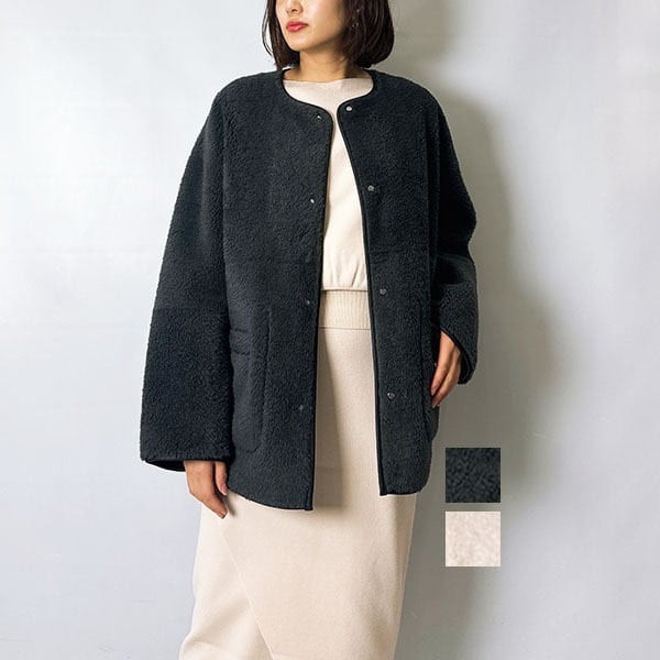 LagunaMoon ボアブルゾン グレー 【公式通販】