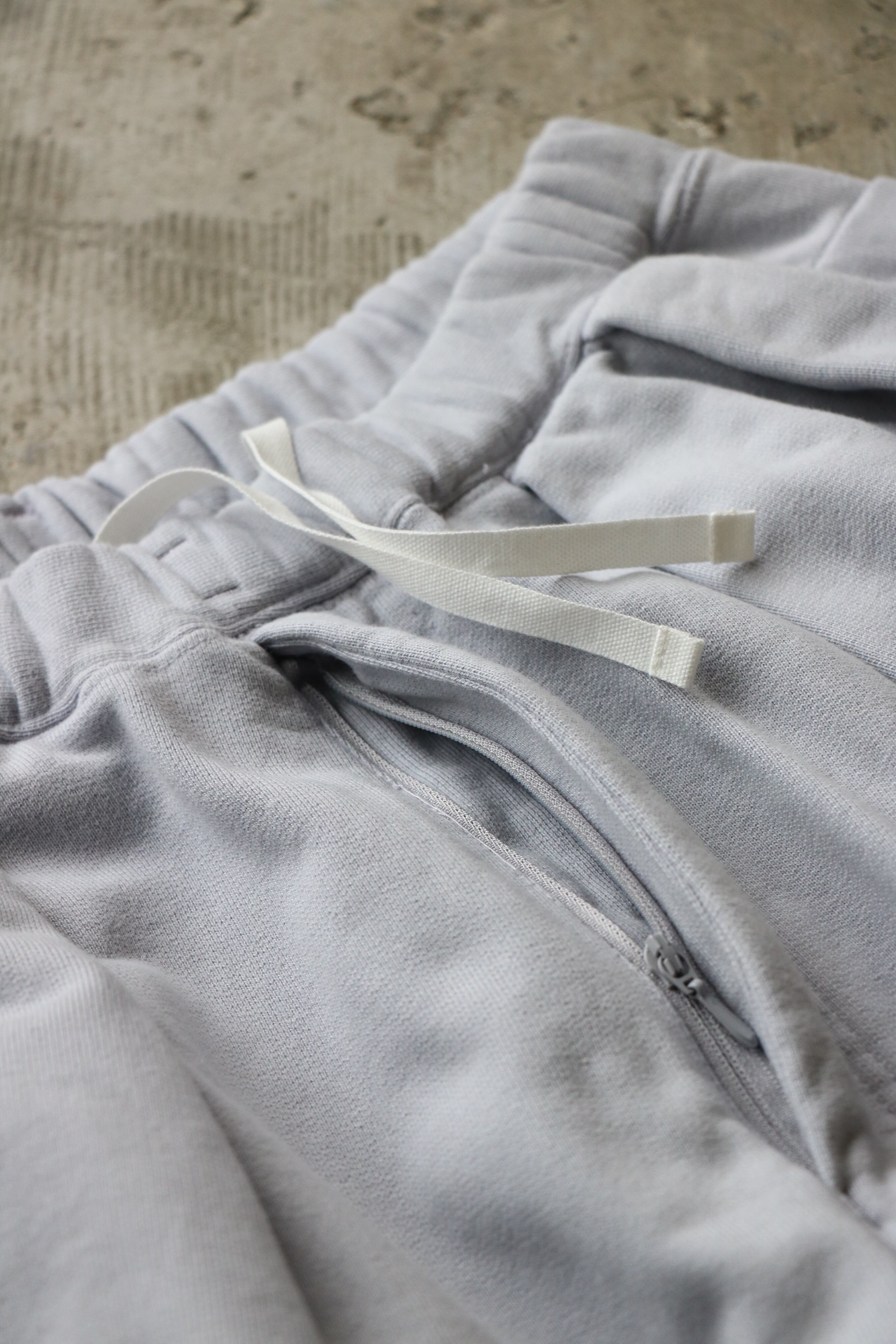 2 ANCELLM アンセルム TUCK SWEAT PANTS 貰っ PURPLE