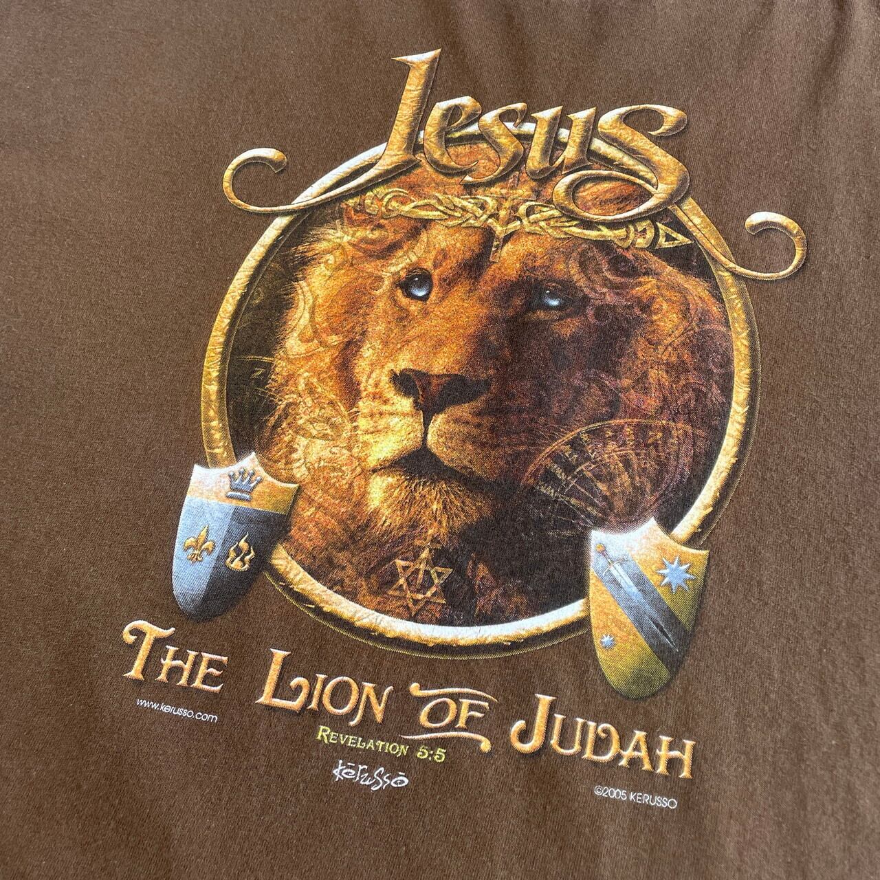 00年代 JESUS THE LION OF JUDAH ユダのライオン キリスト教 アート