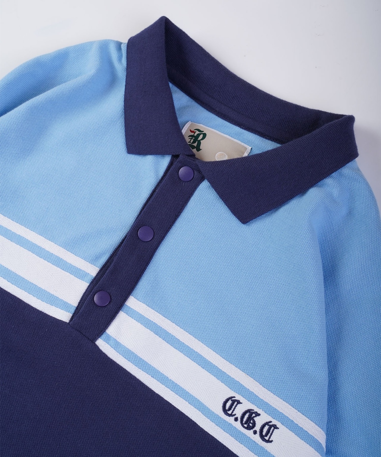 【RCGC】CGC EMBROIDERY BI-COLOR POLO SHIRTS［RGC026］