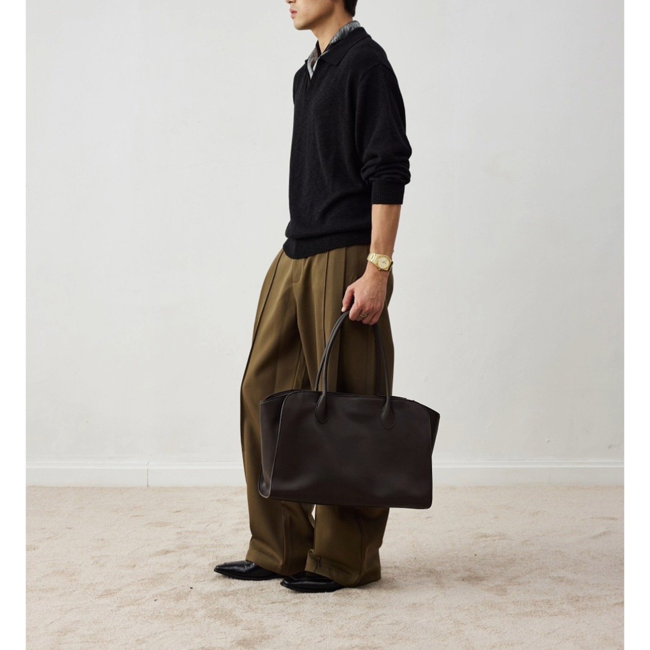 Drape Straight Pants TB2545・画像4