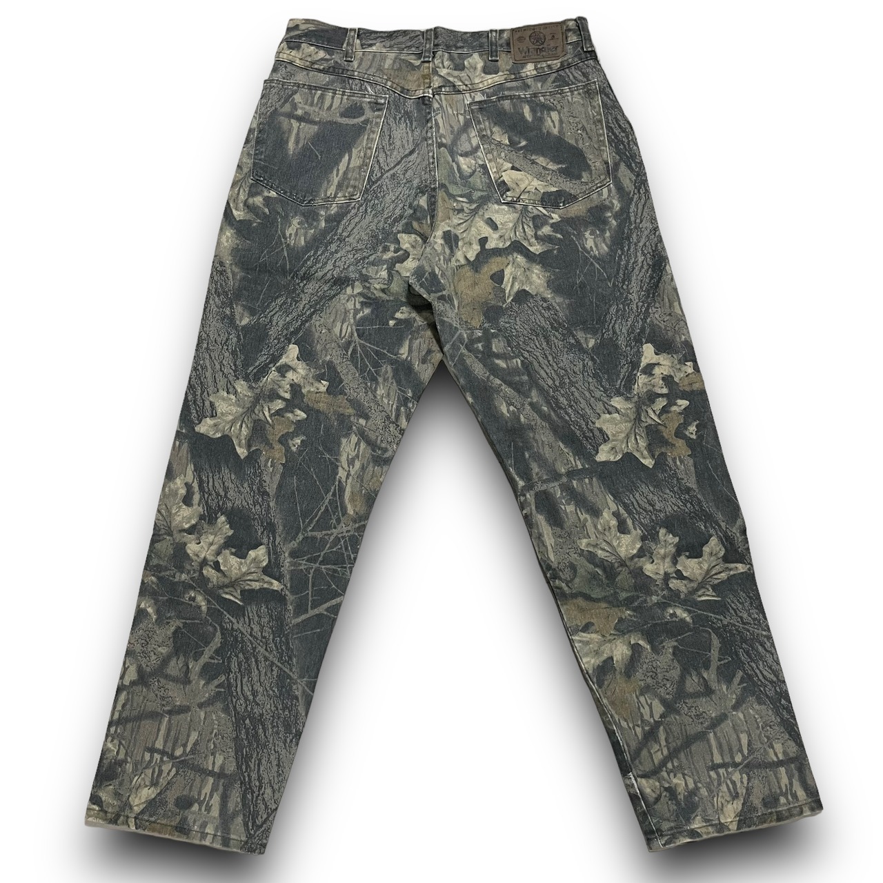 34×30】Wrangler ラングラー ダブルニー ジャングルカモ リアルツリー 