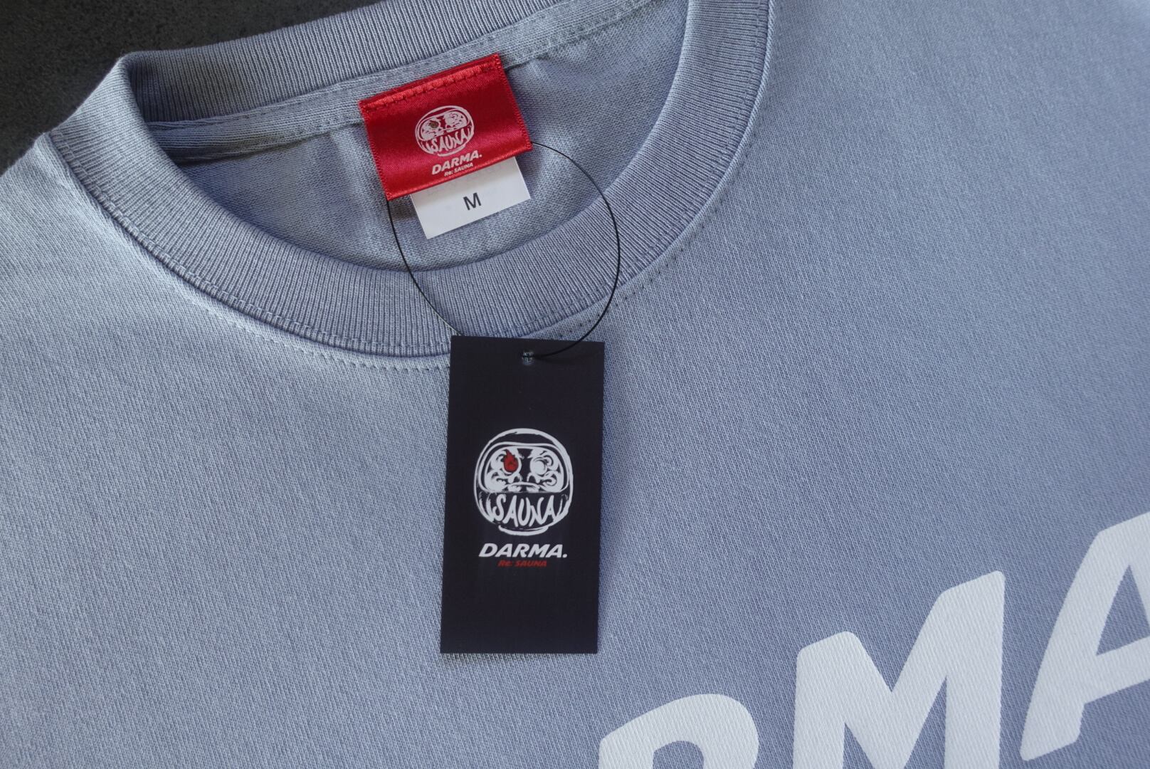 DARMA.】Re:SAUNA TEE - 厚手9.1oz / Acid Blue | DARMA.