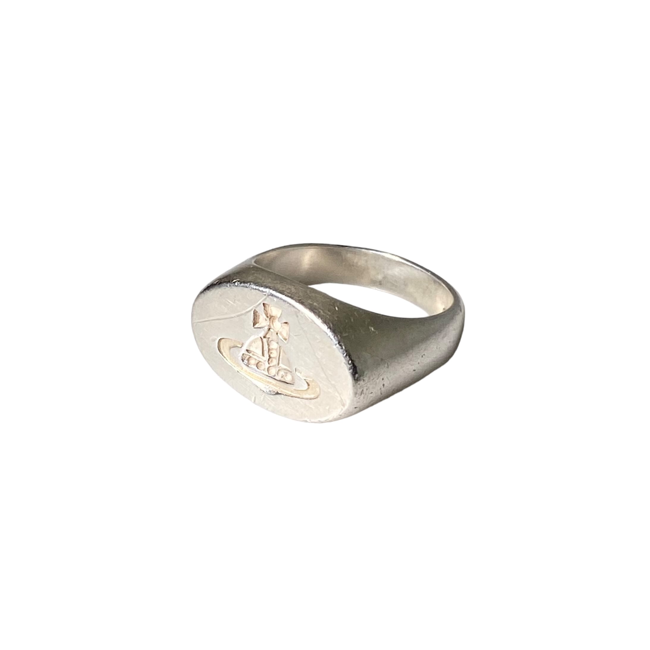 vintage VIVIENNE WESTWOOD silver signet ring “orb” | NOIR ONLINE vintage VIVIENNE WESTWOOD silver signet ring “orb” | NOIR ONLINE