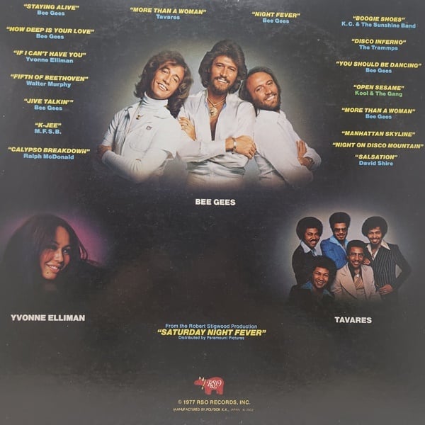 Various / Saturday Night Fever (The Original Movie Sound Track) [MWZ 8105/6] - 画像2