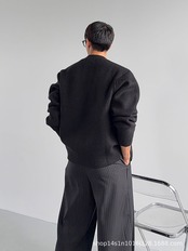 【おすすめ人気商品】メンズ・カーディガン・2色カラーバリエーション