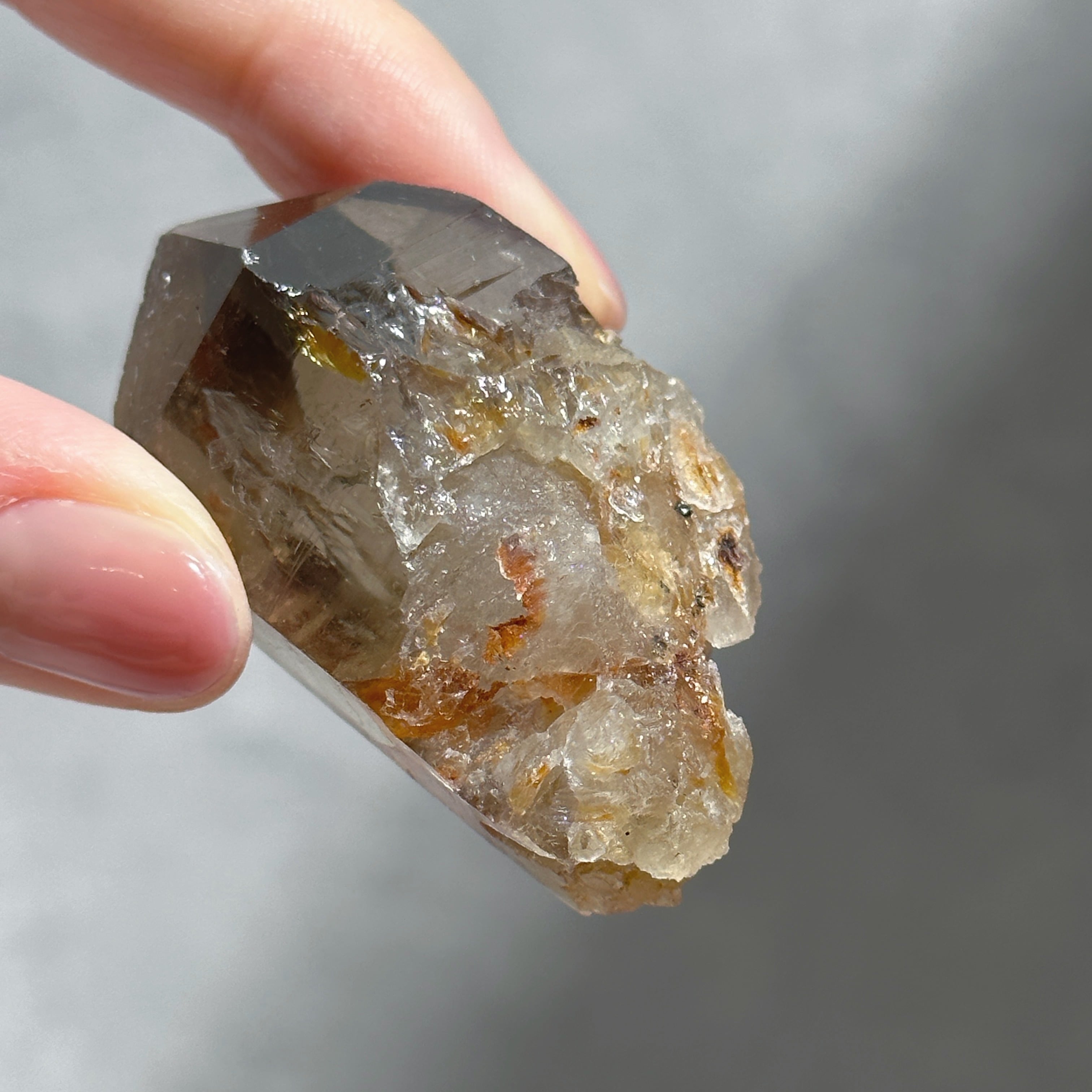 シトリン（黄水晶） 原石01◇ Citrine ◇ 天然石・鉱物