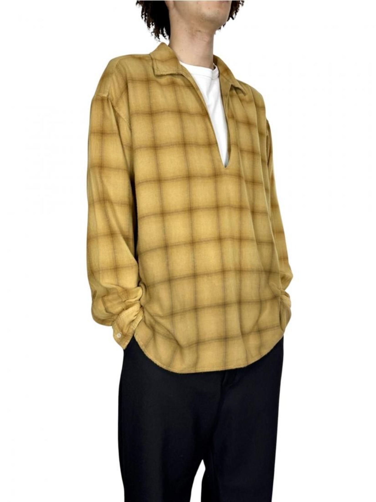 【concause】skipper shirts (check)
