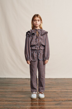 Marion jacket - Gingham / Bebe Organic