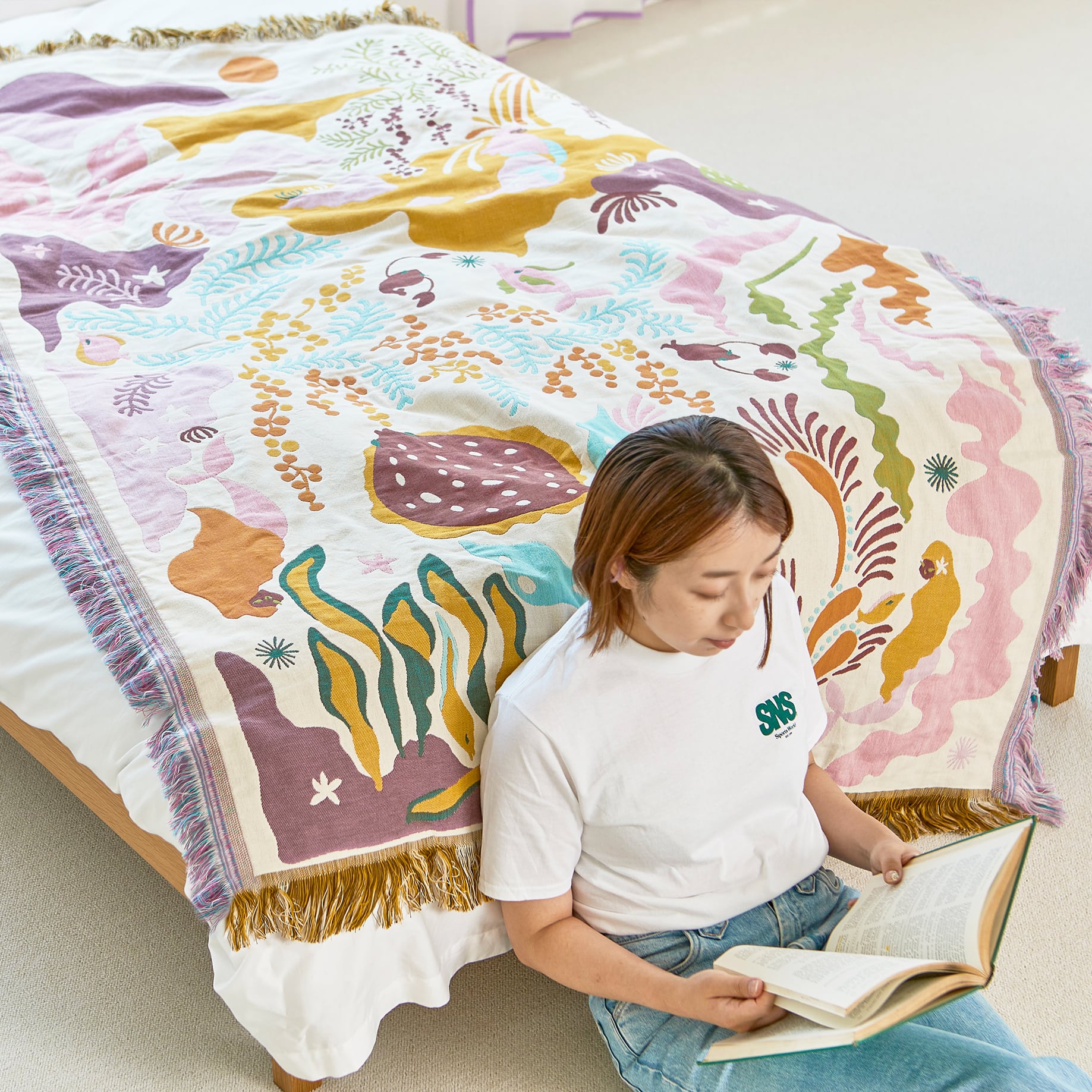 ブランケット “イリエノアサ” | Rough since 2016｜ おしゃれな