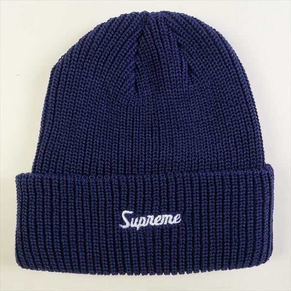 Supreme Loose Gauge Beanie Navy ビーニー