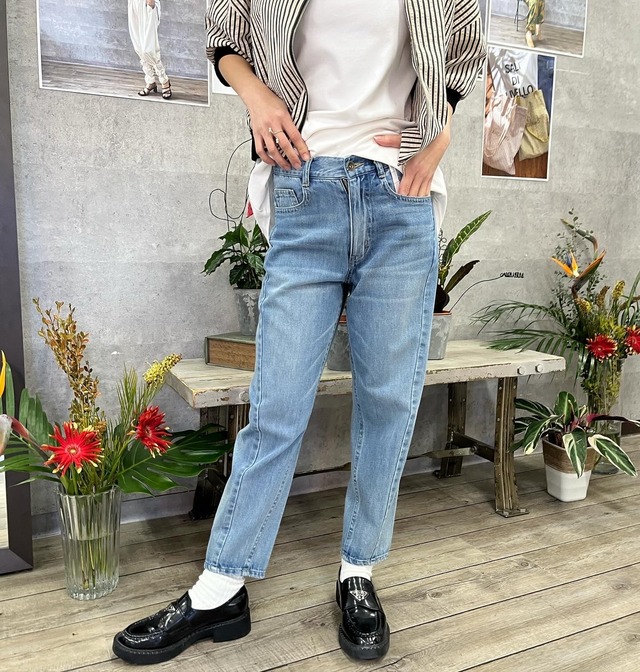 アンナケリー　Annakerry  テーパードデニム