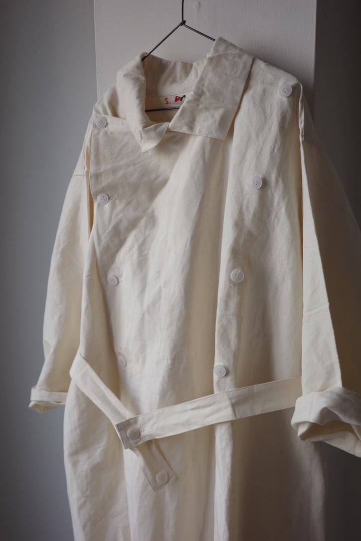 VINTAGE ヴィンテージ / 1960's French Army Hospital Double Breasted