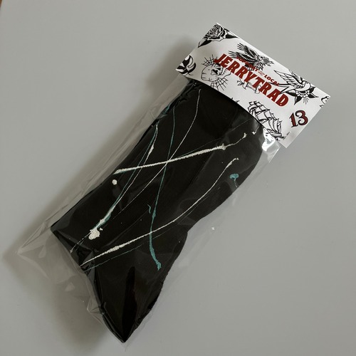 Dropping Socks Blue Wht